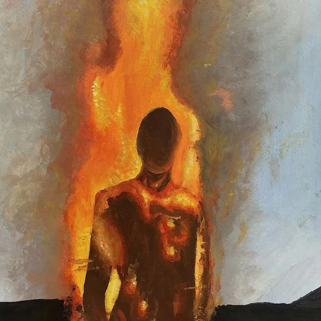 Burn cover art
