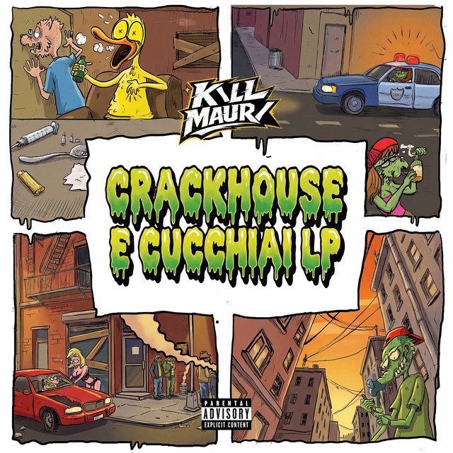 Crackhouse e Cucchiai LP cover art