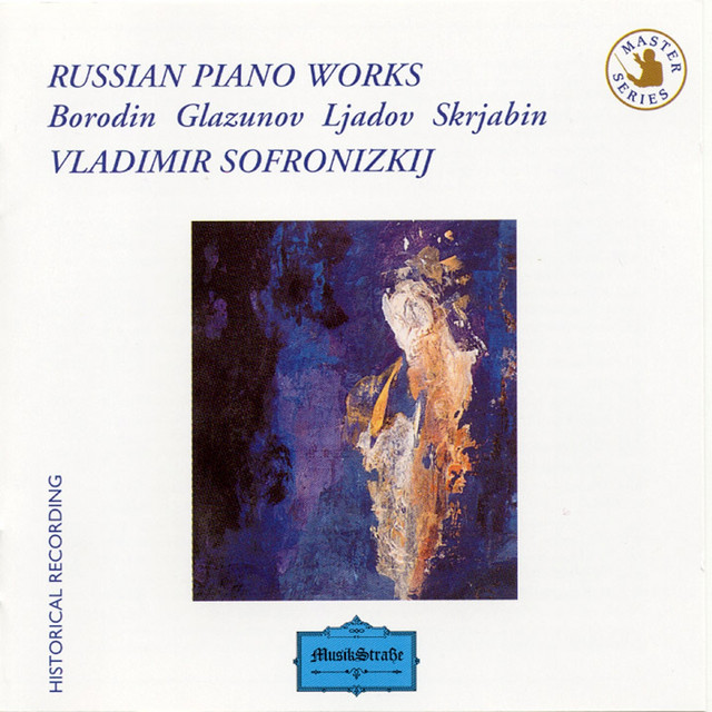 Borodin, Glazunov, Ljadov and Skrjabin : Russian Piano Works cover art