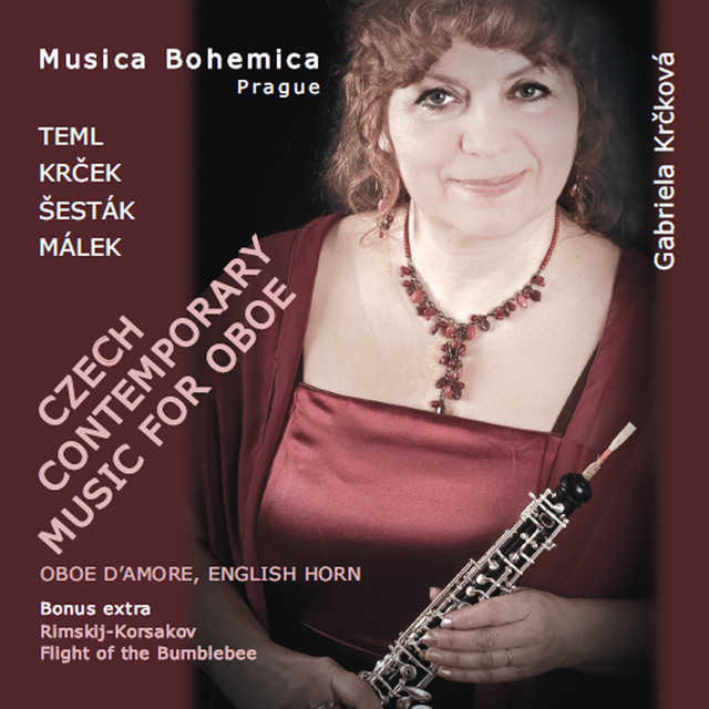 Czech Contemporary Music for Oboe cover art