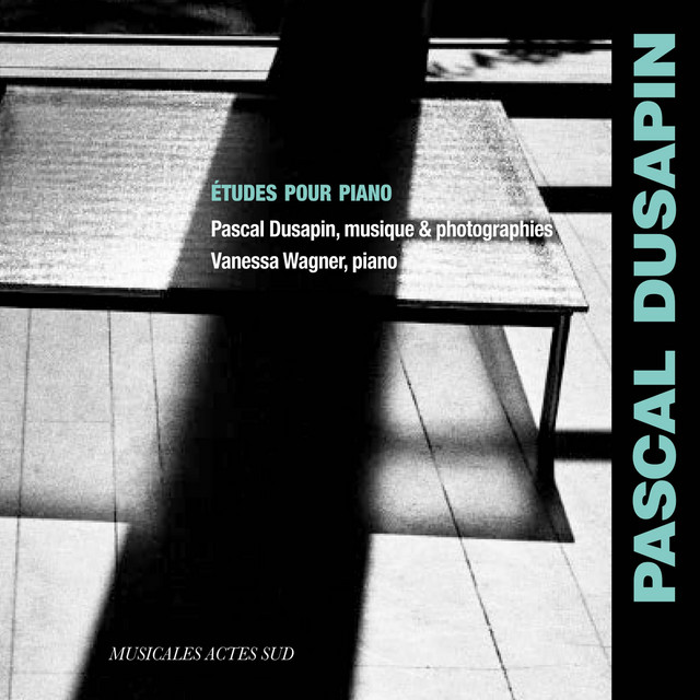 Pascal Dusapin: Études pour piano cover art