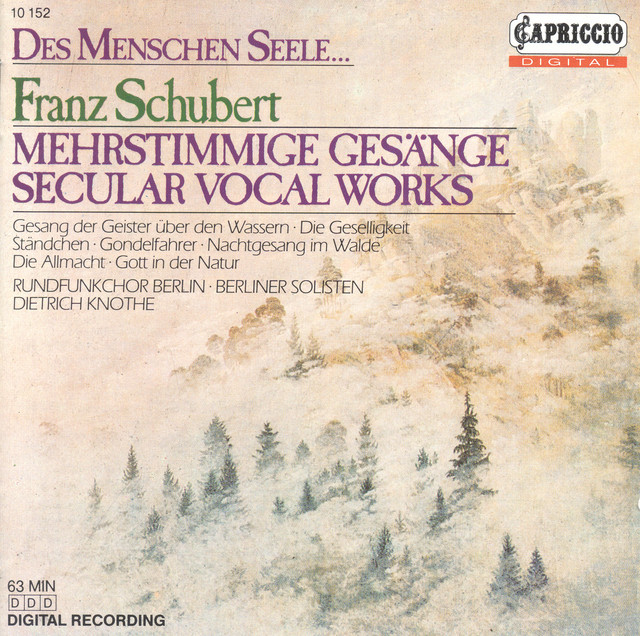 Ständchen, Op. 135, D. 920: Standchen (Serenade), Op. 135, D. 920 cover art