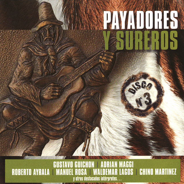 Payadores Y Sureros - Disco No. 3 cover