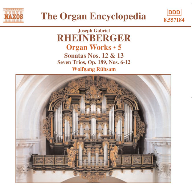 Rheinberger, J.G.: Organ Works, Vol. 5 cover art