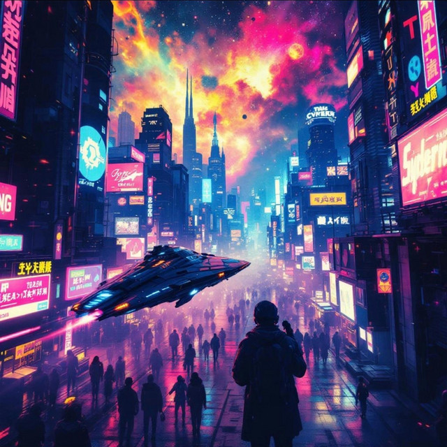 In a spaceship