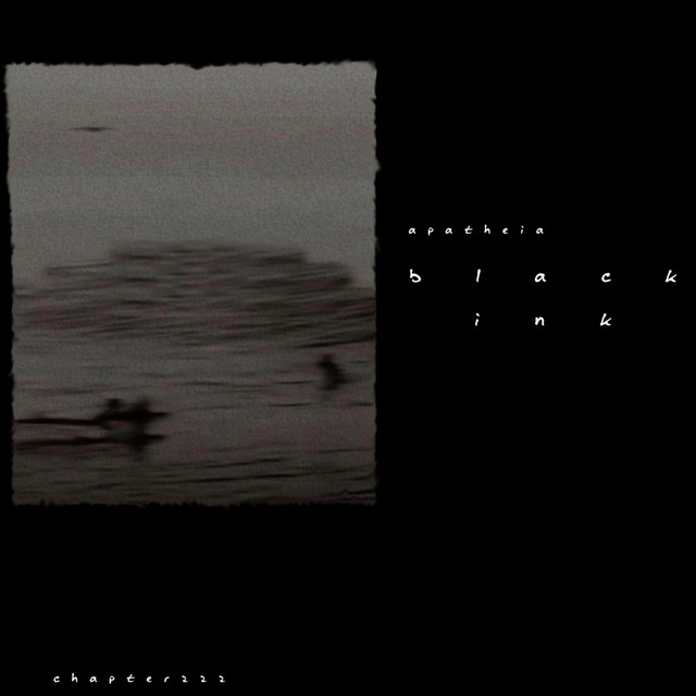 black ink cover art