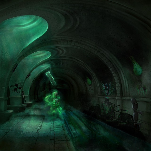 Ghosts in the Metro cover
