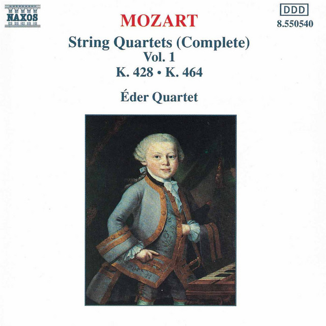 MOZART: String Quartets, K. 464 and K. 428 cover art