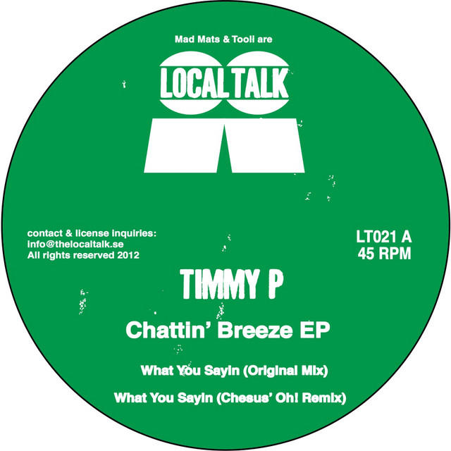 Chattin' Breeze EP cover