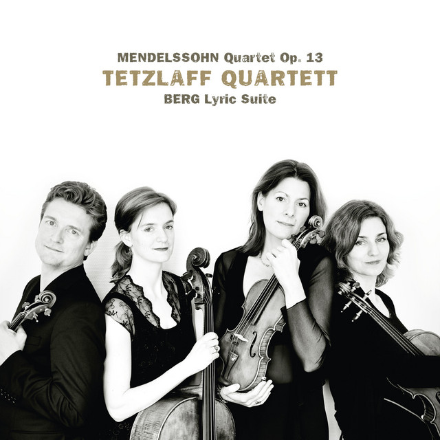 Mendelssohn: String Quartet in a Minor, Op. 13 (Berg: Lyric Suite) cover art
