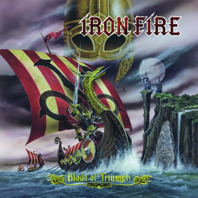 Album cover for Dawn of Victory by Iron Fire
