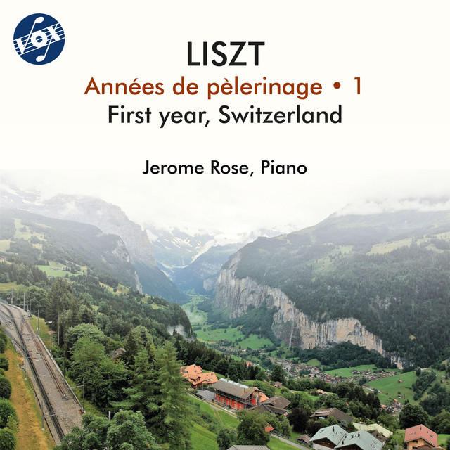 Liszt: Années de pèlerinage I, S. 160 cover