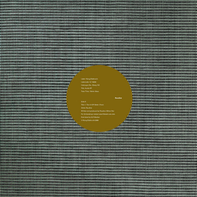 Audio EP cover art