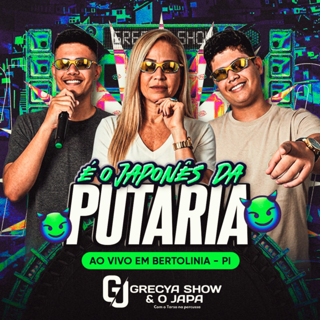 É o Japonês da Putaria Ao Vivo Em Bertolinia - PI cover art