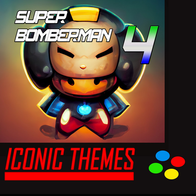Super Bomberman 4: Iconic Themes cover art