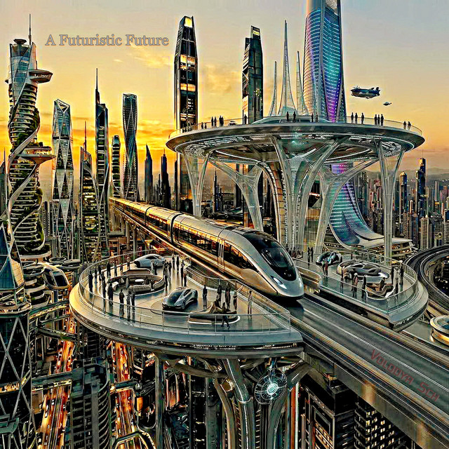 Обкладинка: A Futuristic Future — Volodya Sch