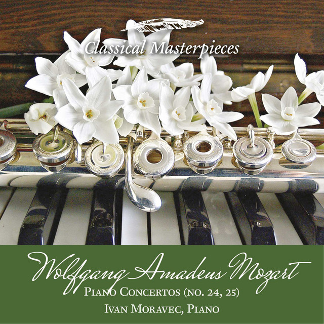 Wolfgang Amadeus Mozart Piano Concertos (no.24,25) Ivan Moravec, Piano [Classical Masterpieces] cover art