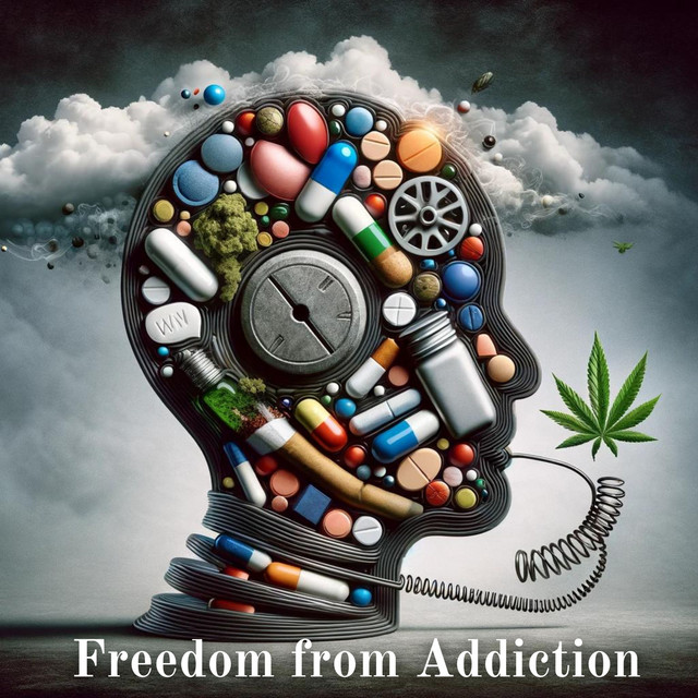 Pathway to Freedom from Addiction: Healing Frequency Therapy Music cover art