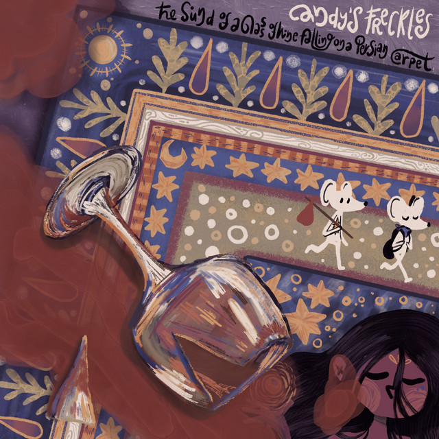 The Sound of a Glass of Wine Falling on a Persian Carpet cover art