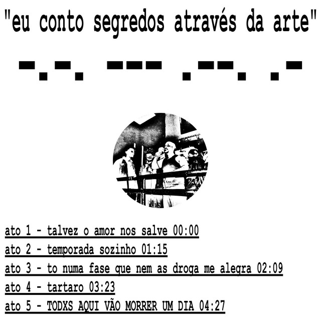 eu conto segredos através da arte cover art