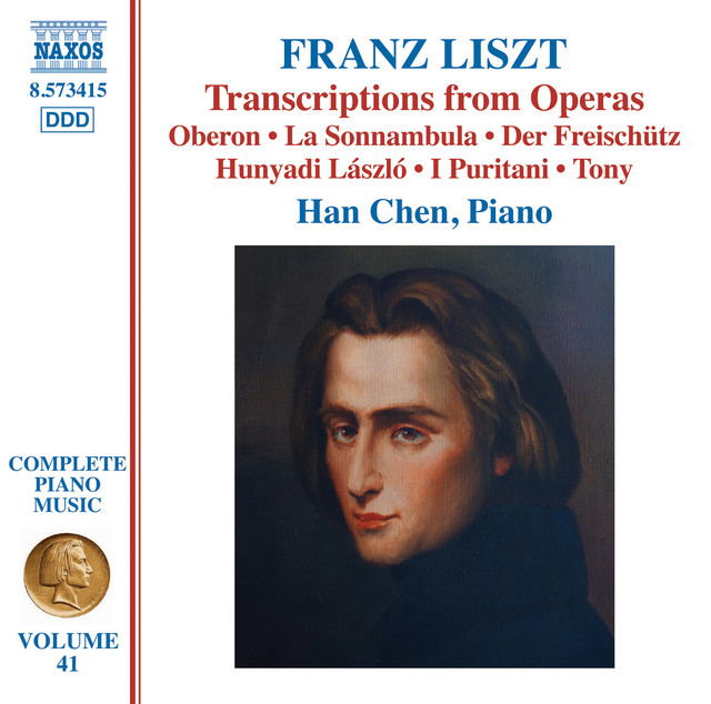 Liszt Complete Piano Music, Vol. 41: Transcriptions from Operas cover art