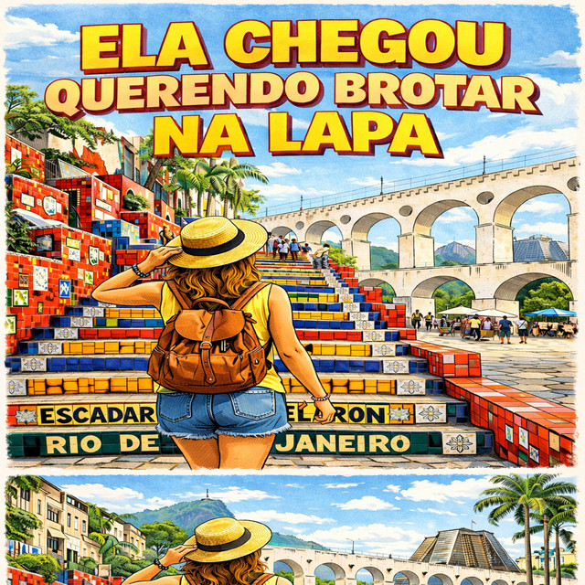 ELA CHEGOU QUERENDO BROTAR NA LAPA