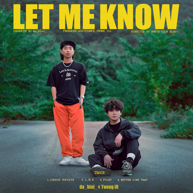LET ME KNOW cover art