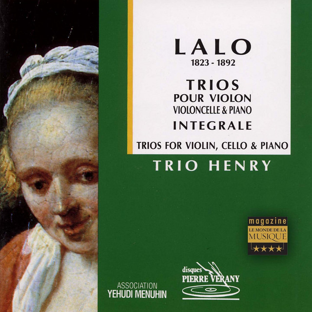 Lalo : Trios pour violon, violoncelle & piano cover art