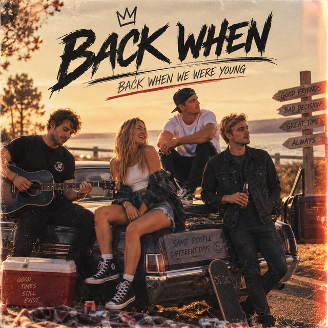 BACK WHEN WE WERE YOUNG cover