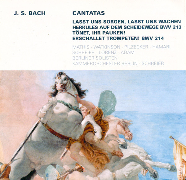 Bach: Cantatas - BWV 213, 214 cover art