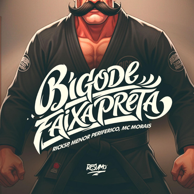 Bigode Faixa Preta