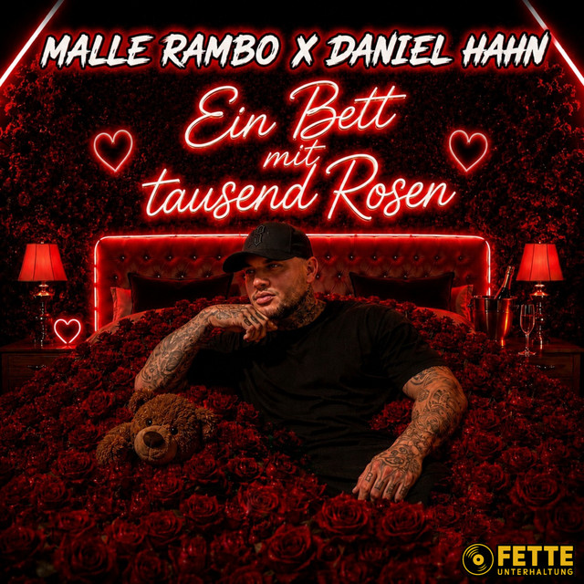 Ein Bett mit tausend Rosen
