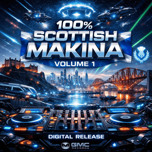 100% Scottish Makina Vol 1 cover art