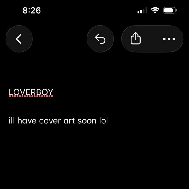 LOVERBOY cover art