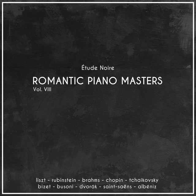 Romantic Piano Masters, Vol. VIII cover art