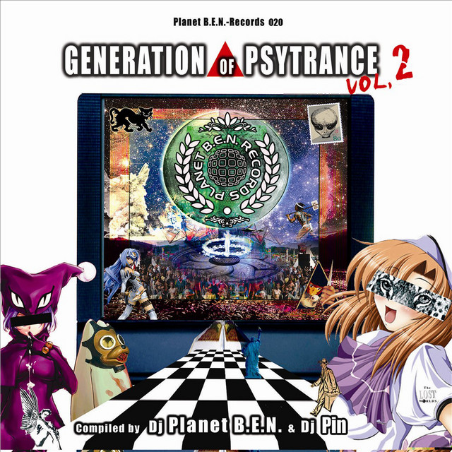 Generation of Psytrance vol 2 cover art