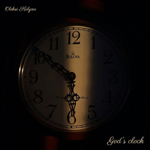 Обкладинка: God's clock — Oleksii Kalyna