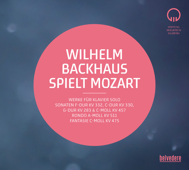 Wilhelm Backhaus spielt Mozart cover art