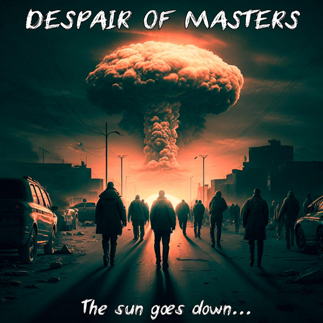 Cover art: The sun goes down — DESPAIR OF MASTERS