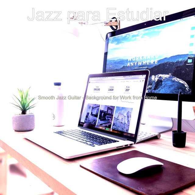 Smooth Jazz Guitar - Background for Work from Home cover art