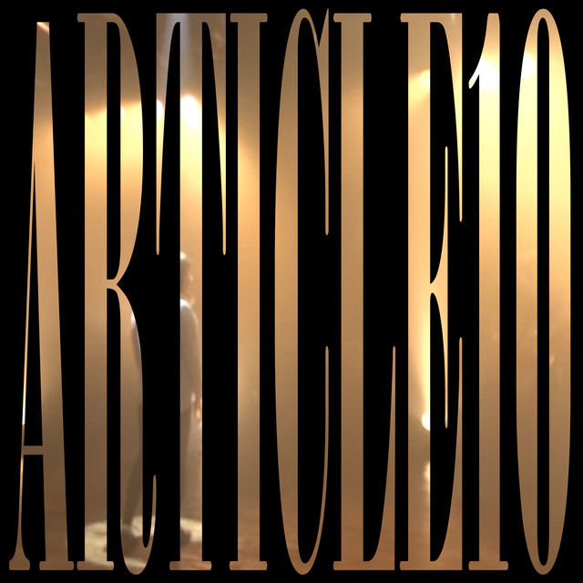 Article 10 cover