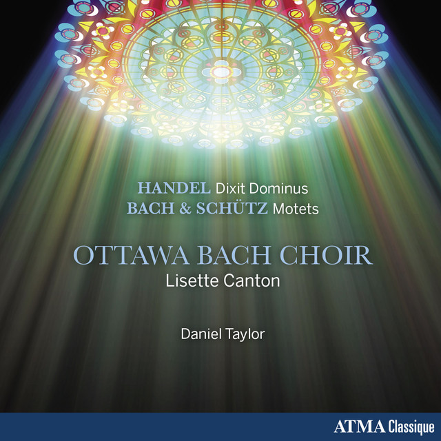 Handel: Dixit Dominus - Schütz, Bach: Motets cover art