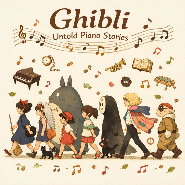 Ghibli Untold Piano Stories cover art