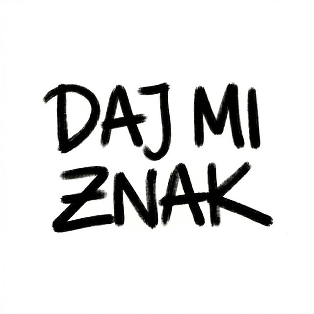 DAJ MI ZNAK cover art
