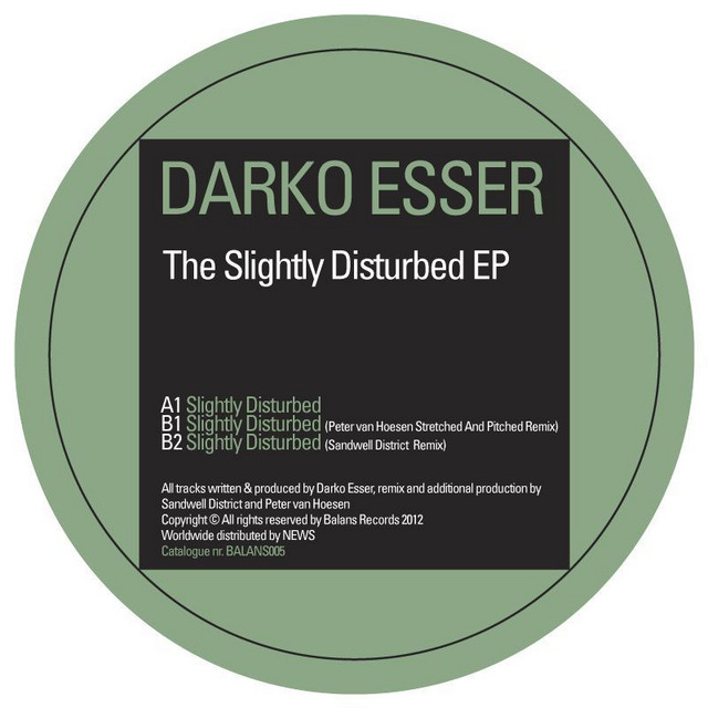 The Slightly Disturbed EP cover