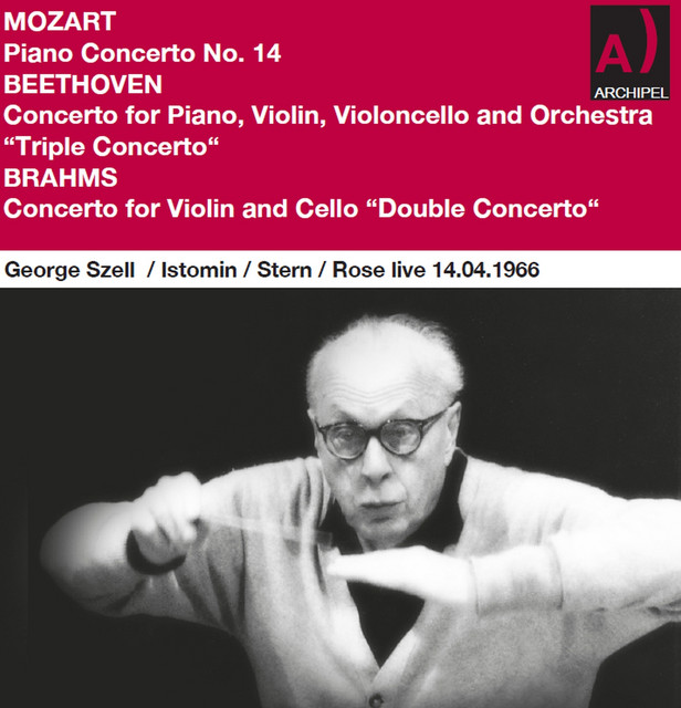 George Szell conducts live Mozart-Beethoven and Brahms