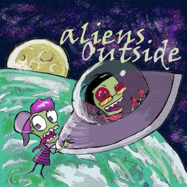 Aliens Outside cover art