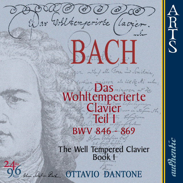 Bach: The Well-Tempered Clavier, Book 1 - BWV 846-869 cover art