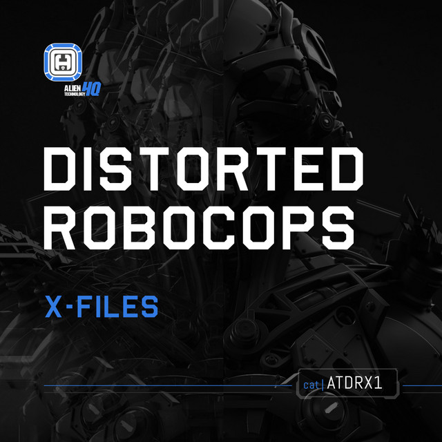 X-Files: Distorted Robocops cover art
