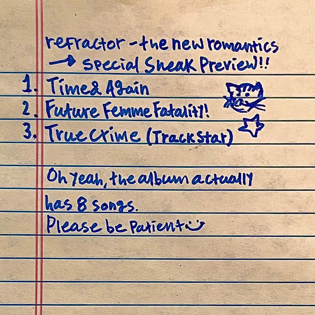 Three Songs (The New Romantics) cover art